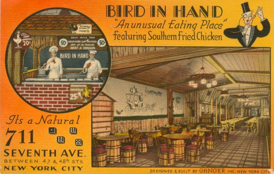 Bird In Hand - An Unusual Eating Place