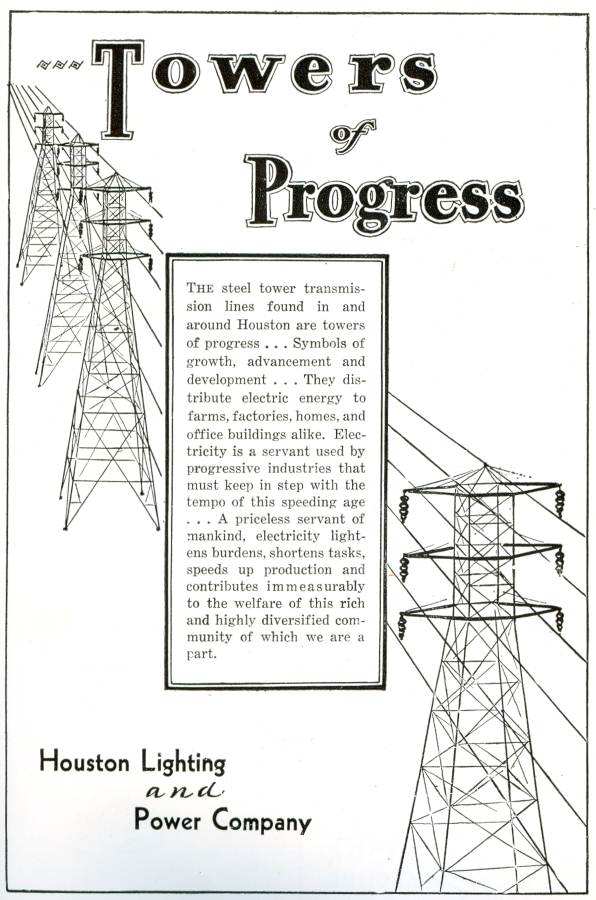 1931 Houston Lighting And Power Company ad